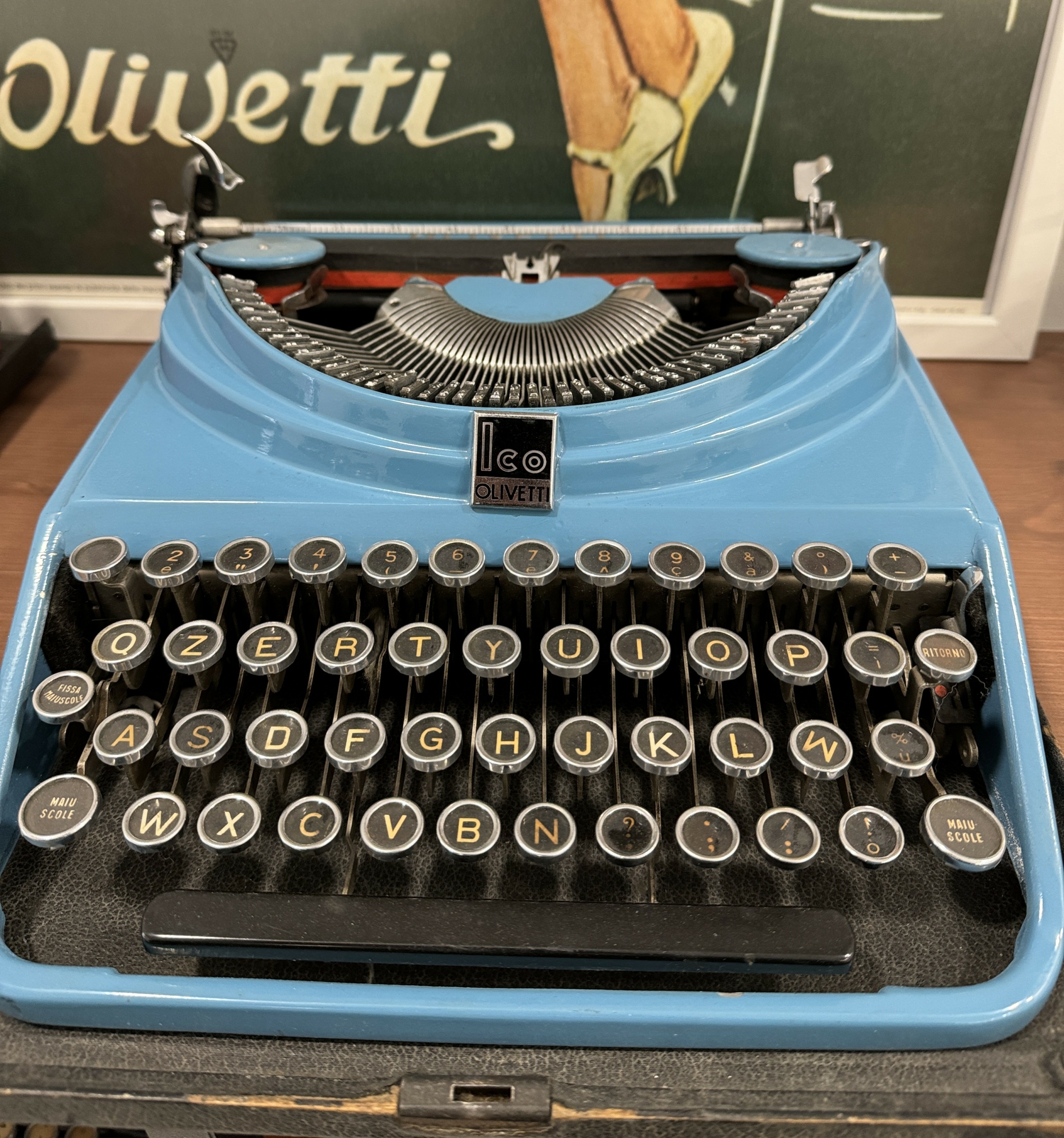 Olivetti MP1 Ico Blue